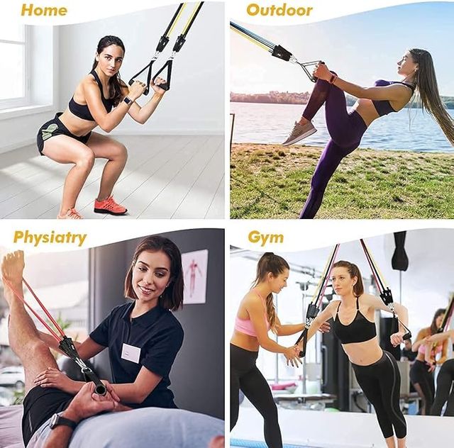 Exercise Resistance Bands Fitness Kit