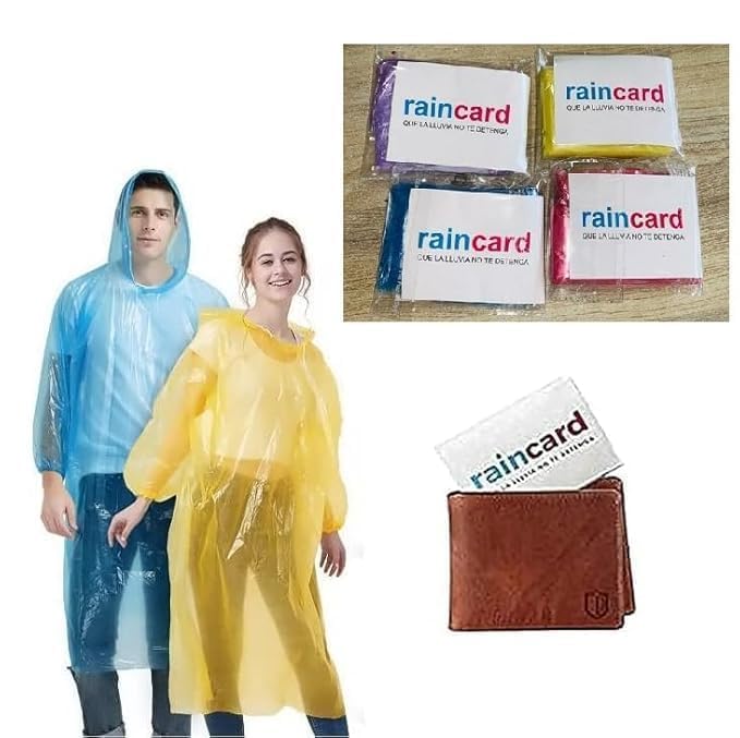 Unisex Disposable Rain Card