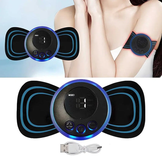 Rechargeable Electric Mini Massager for Pain Relief