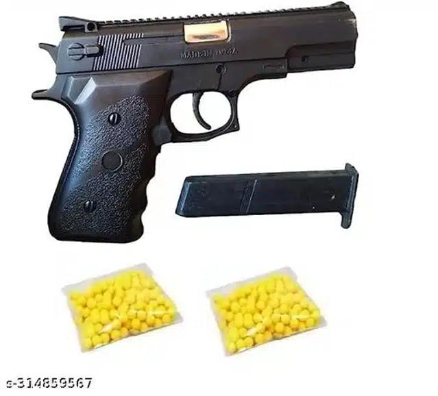 Toy Gun with Plastic Bullets