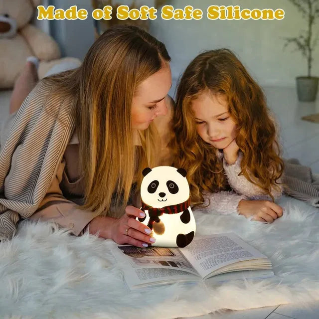 🐼 PandaGlow™ Silicone Night Lamp 🌙✨